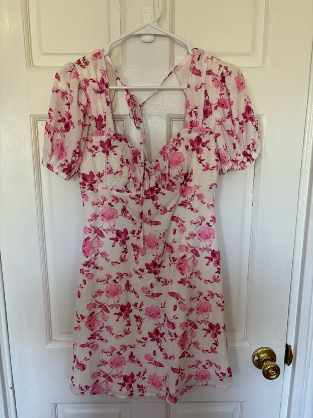 Princess Polly Mina Mini Dress - Pink Floral Print